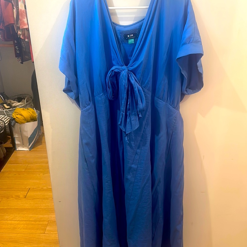 Beautiful blue dress by Anthropologie 20W